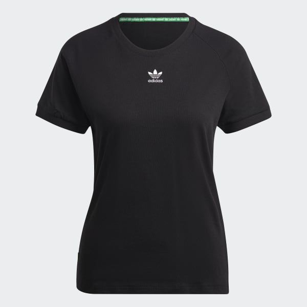 Black Essentials+ Made with Hemp Tee