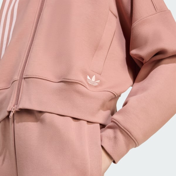 Off Placed 3-Stripes Zip Up