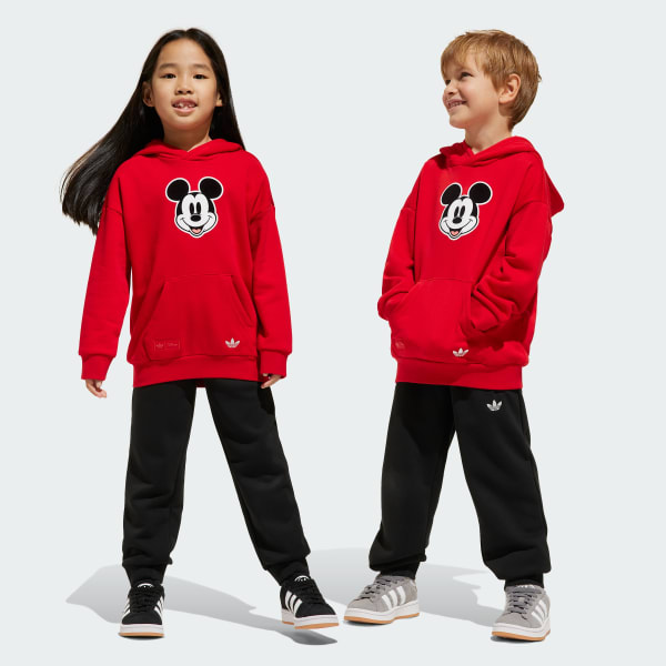 Red mickey hoodie outlet