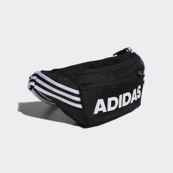 adidas Classic 3-Stripes Waist Bag - Black | adidas Australia