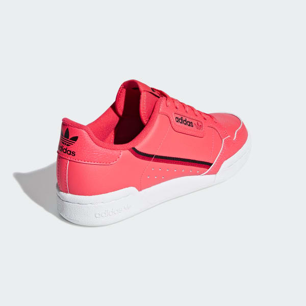 adidas continental 80 shock red