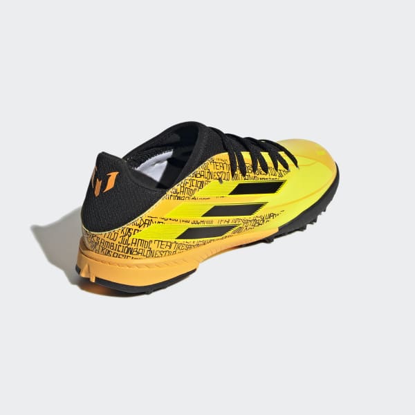 Gold X Speedflow Messi.3 Turf Boots LSC01