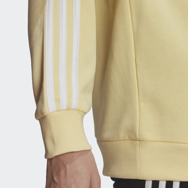 Amarillo Sudadera Essentials Studio Lounge 3 Franjas N1214
