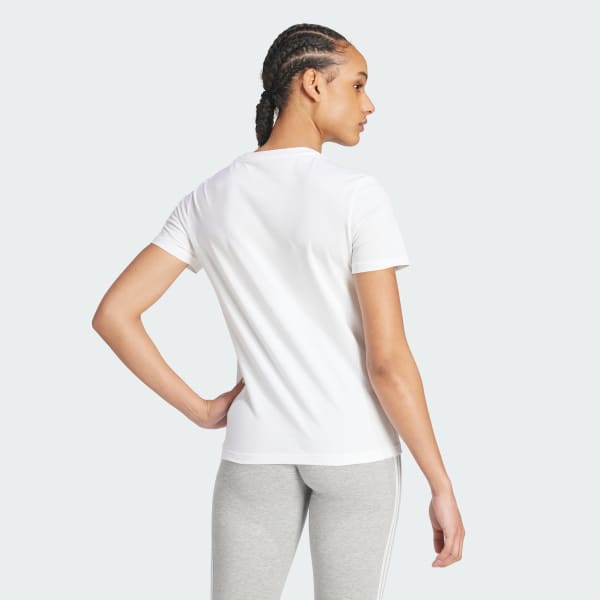 Bianco T-shirt LOUNGEWEAR Essentials Slim Logo