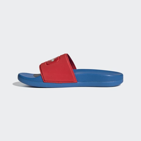 Red adidas Adilette Comfort x LEGO® Slides LUQ31
