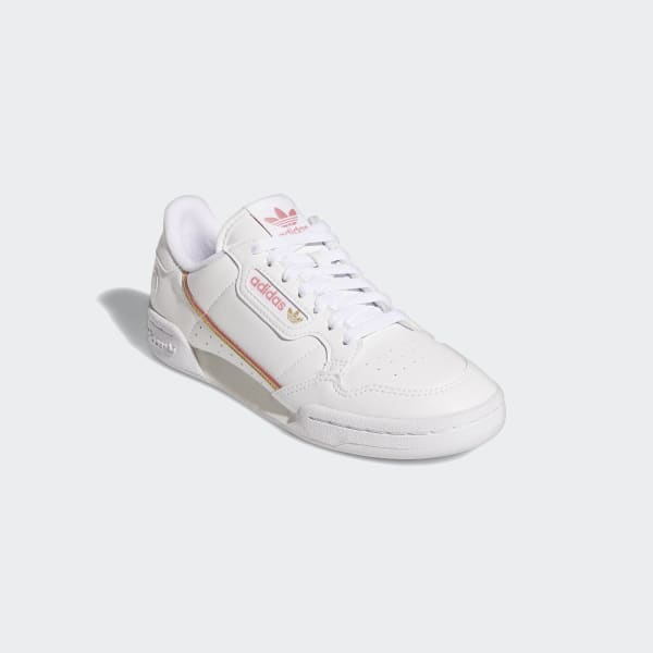 adidas Continental 80 Vegan Shoes - White | H05315 | adidas US | Sneaker low