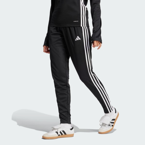 Schwarz Tiro 25 Essentials Trainingshose