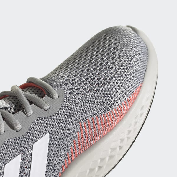 adidas fluidflow grey running shoes