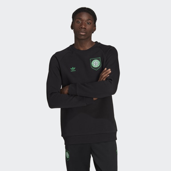 Czerń Celtic FC Essentials Trefoil Crewneck Sweatshirt
