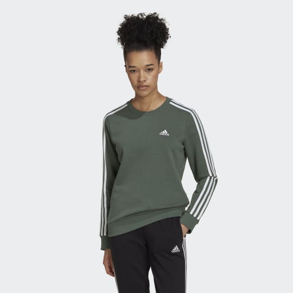Essentials 3-Stripes Fleece Sweatshirt | adidas Canada