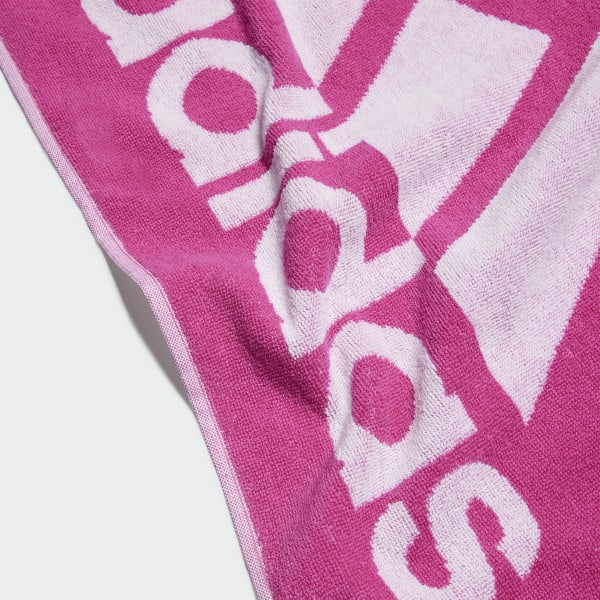 Rosa adidas Handtuch S