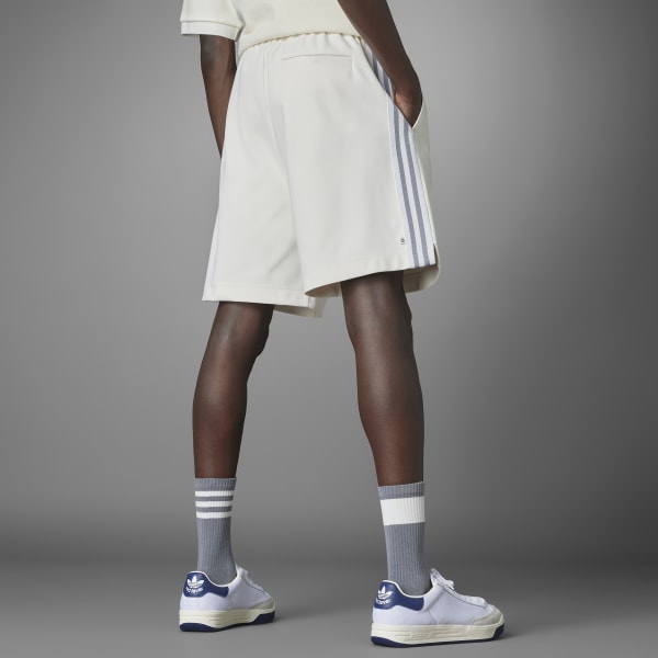 White Blue Version Tie-Break Shorts