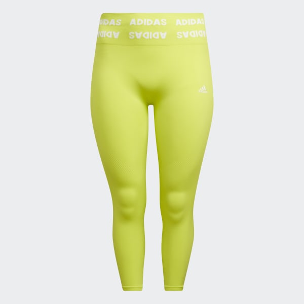 Giallo Tight 7/8 Training Aeroknit High-Rise (Taglie forti) 27685