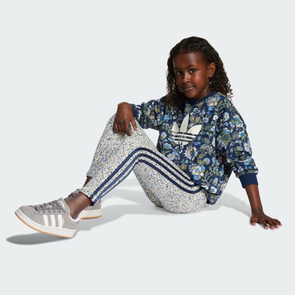 adidas Originals X Liberty London Crew Leggings Set Kids