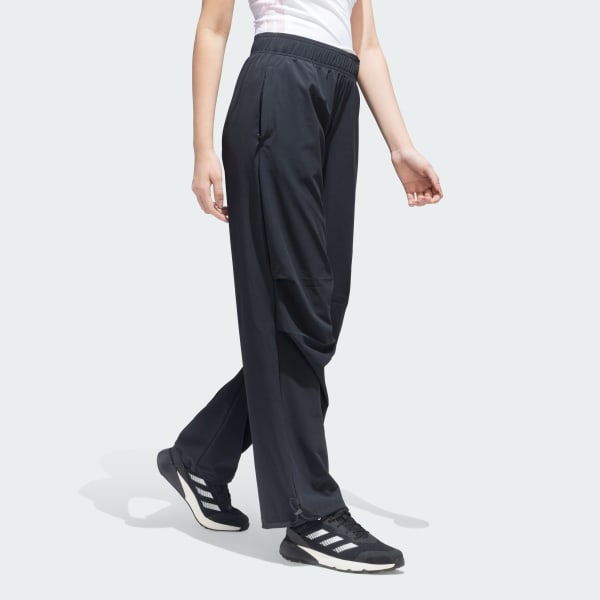 Black Train Essentials Woven Pants