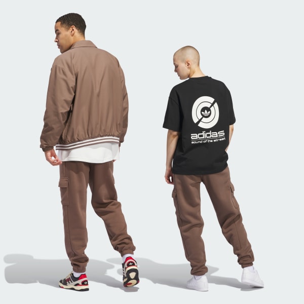 Kahverengi Basketball Cargo Sweat Pants (Gender Neutral)