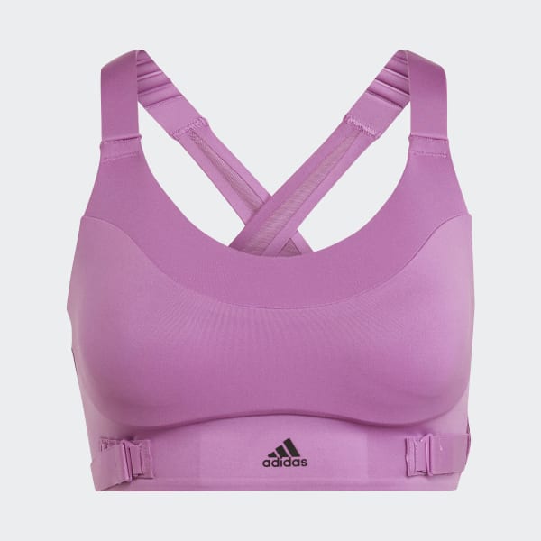 adidas FastImpact Luxe Run High-Support Bra - Purple