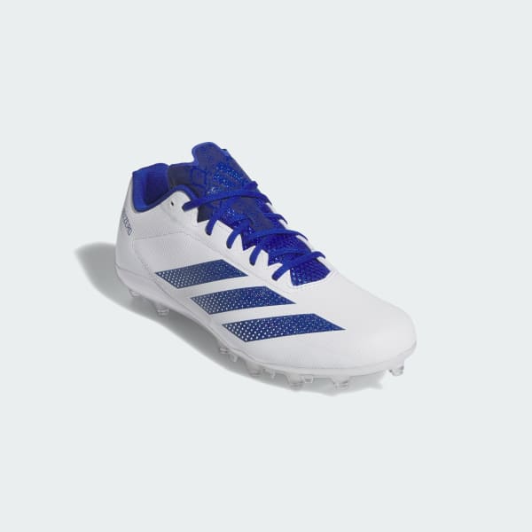 Vit Adizero Electric.2 Amerikanska fotbollsskor