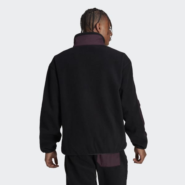 Black Germany Lifestyler Fleece Jacket L6046