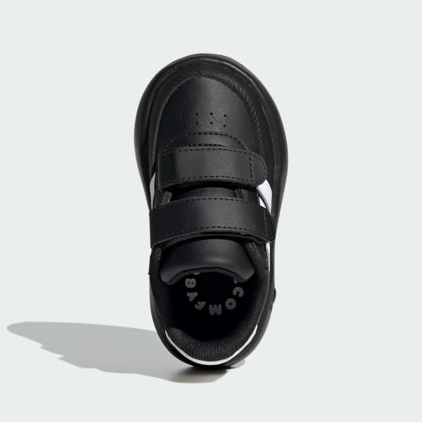 Adidas black velcro school shoes shop