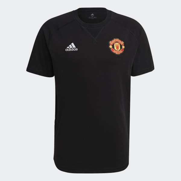 adidas Manchester United Travel Tee Black adidas Malaysia