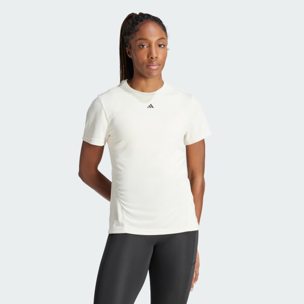 Branco Camiseta Designed for Training HEAT.RDY HIIT