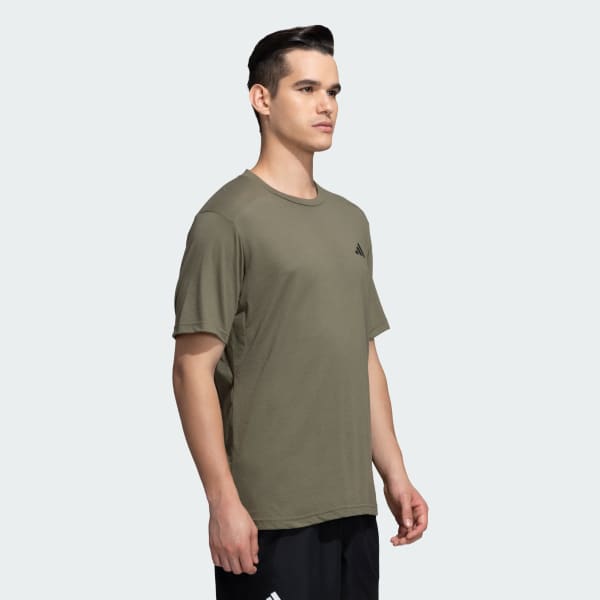Green TRAIN ESSENTIALS PRIME TEE