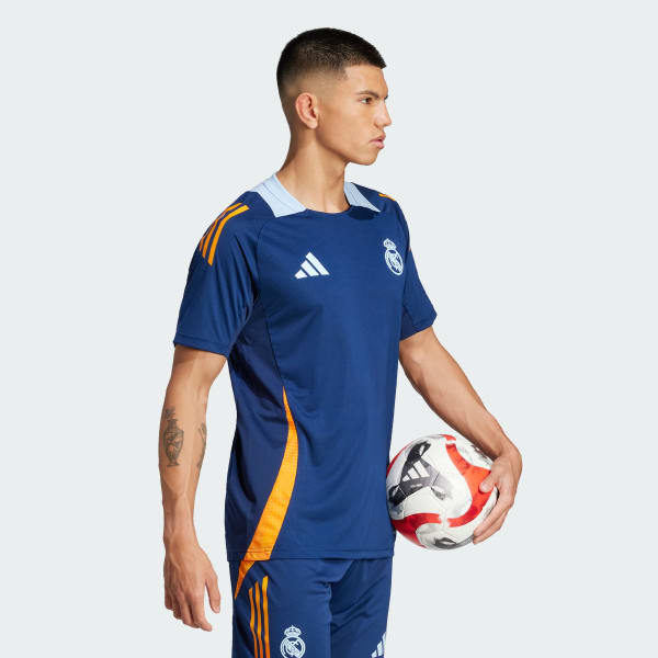 Blue Real Madrid Tiro 24 Competition Training Jersey