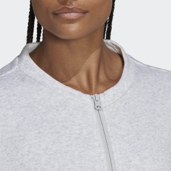 Grau Studio Lounge Fleece 7/8-Jumpsuit W6480