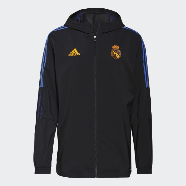 Campera del real madrid store negra