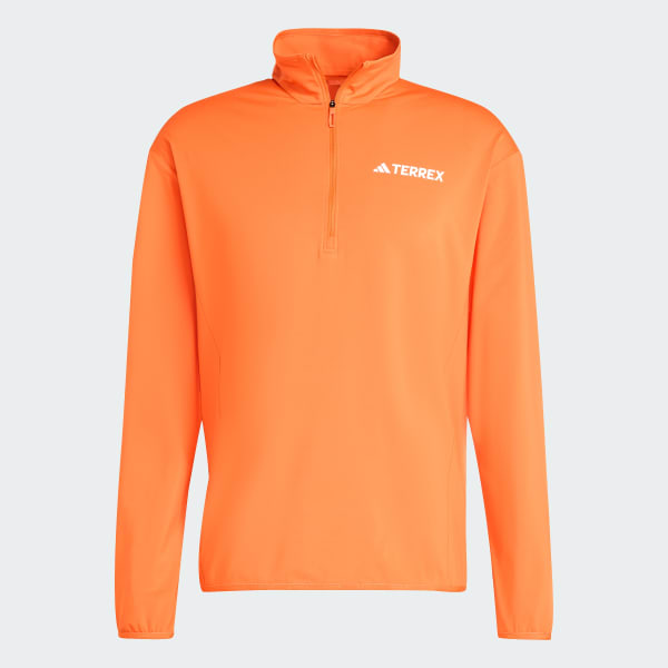 Turuncu Terrex Multi CLIMAWARM Half-Zip Tech Polar Üst