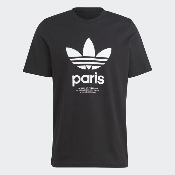 Svart Icone Paris City Originals Tee