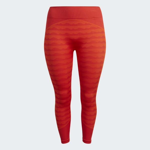 Orange Marimekko AEROKNIT 7/8 Plus Size tights VD241