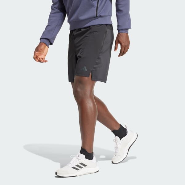 Negro Shorts Designed for Training Hybrid