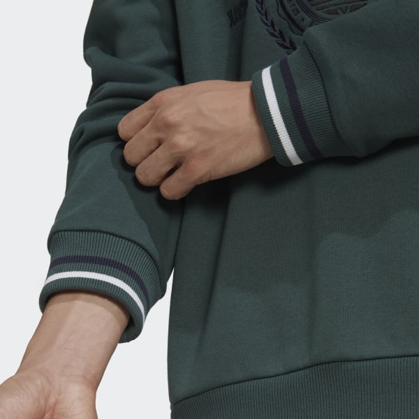 Green Varsity Crewneck Sweatshirt DKL76