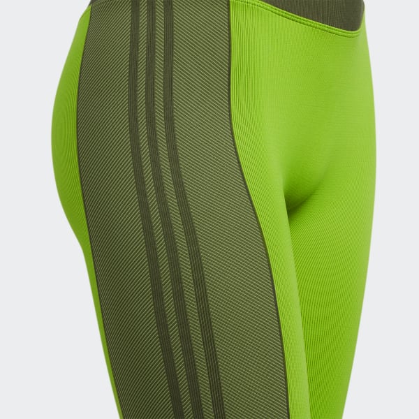 Green 3-Stripes Knit Tights 2.0