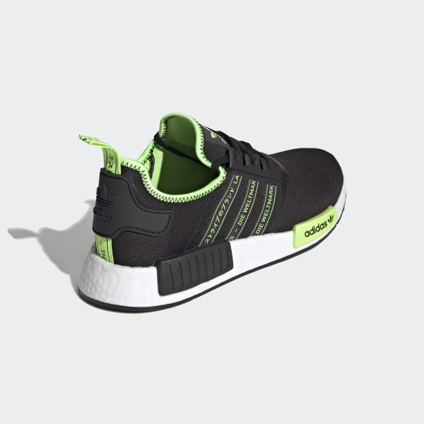 adidas nmd green and black