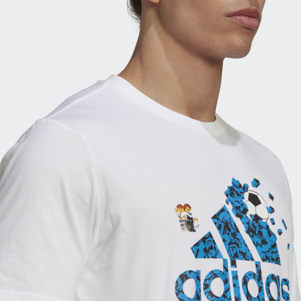 Blanco Camiseta adidas x LEGO® Fútbol Estampada L4176