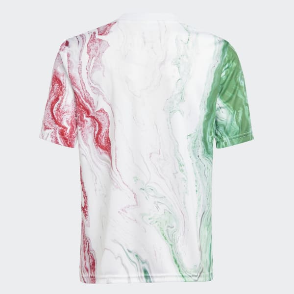 Italy Pre-Match Warm Top - Green / White / Red - Football Shirt