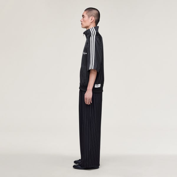 Zwart Y-3 SPORT UNIFORM PINSTRIPE TRAININGSBROEK