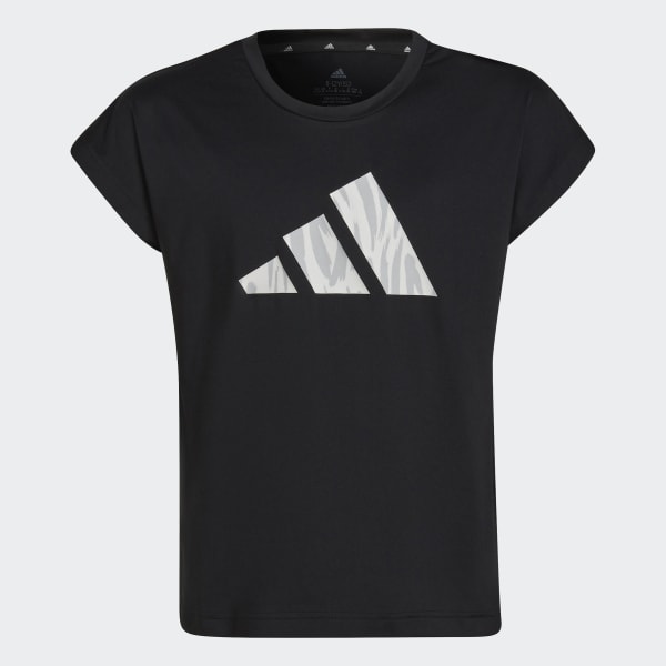 Zwart AEROREADY Training Graphic T-shirt