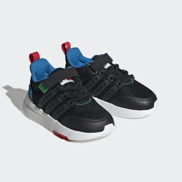 Black adidas x LEGO® Racer TR21 Elastic Lace and Top Strap Shoes