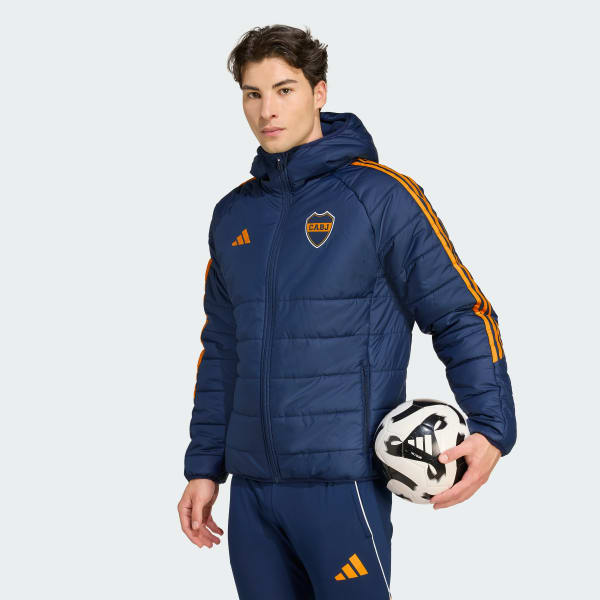 Azul Campera de Invierno Boca Juniors Tiro 25