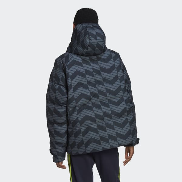 Black Manchester United Lifestyler Down Jacket