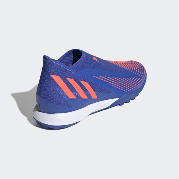 Scarpe da calcio Predator Edge.3 Laceless Turfadidas in Gomma di colore Blu Donna Sneakers da Sneakers adidas 