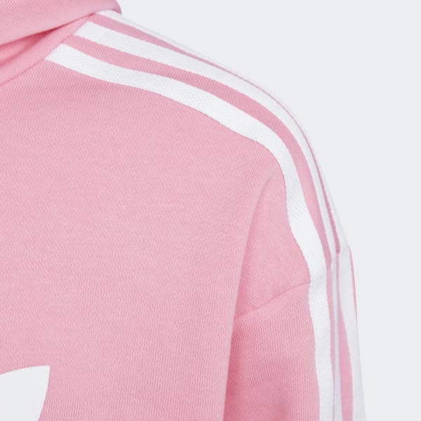 adidas Adicolor Cropped Hoodie - Pink | adidas Canada