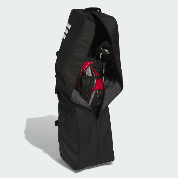 สีดำ ถุงคลุมกระเป๋ากอล์ฟสำหรับเดินทาง