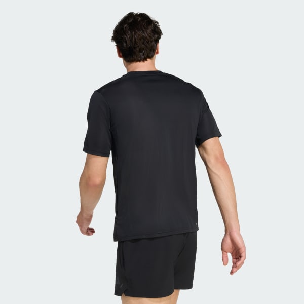 Black WORKOUT ESSENTIALS BASE T-SHIRT