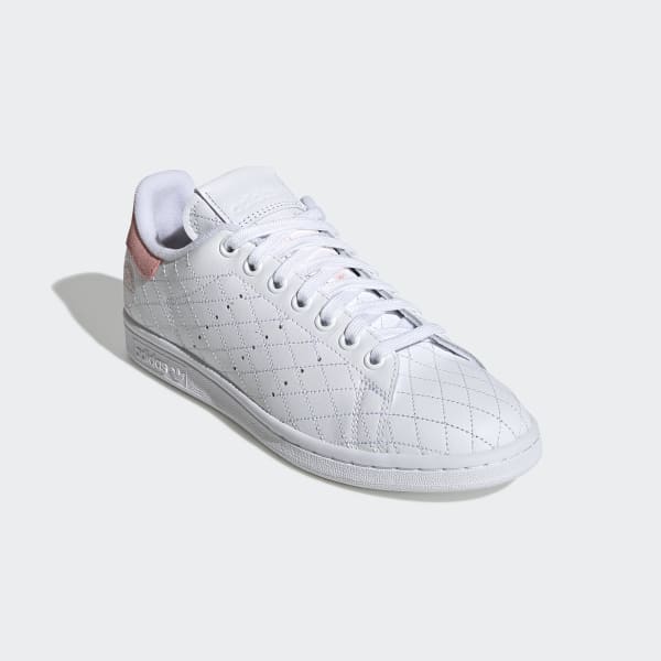 Women's Stan Smith Cloud White and Glory Pink Shoes | adidas US