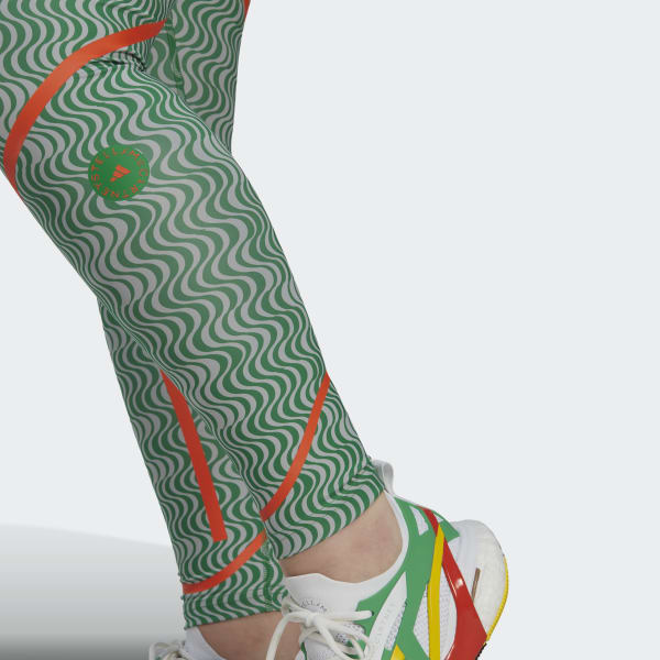 Gronn adidas by Stella McCartney TruePurpose Printed Training Tights